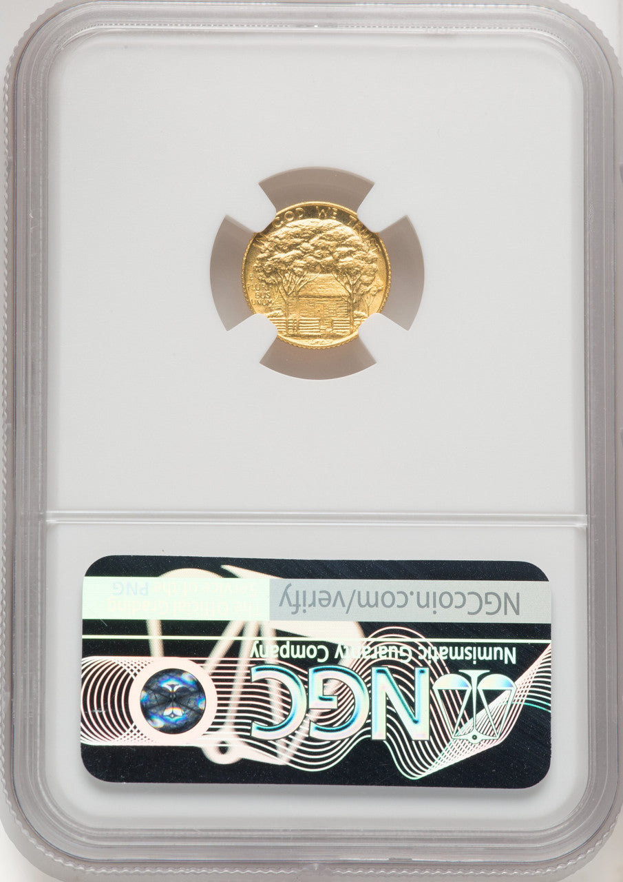 1922 G$1 Grant No Star Commemorative Gold NGC MS65