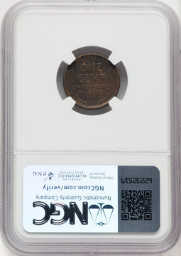 1909-S 1C VDB BN Lincoln Cent Details NGC XF40