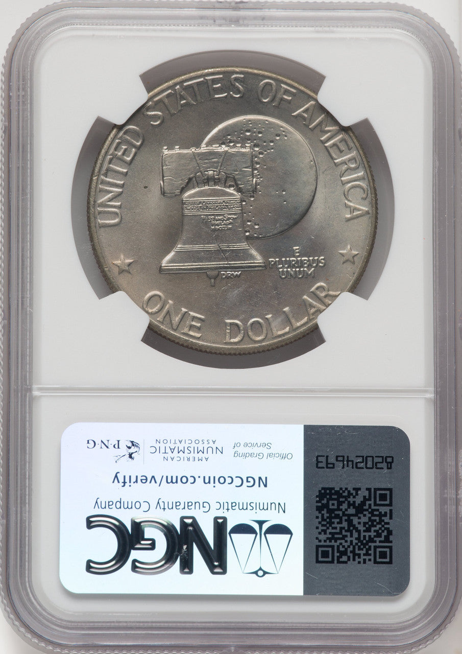 1976-D $1 Type Two Eisenhower Dollar NGC MS67 (769437016)
