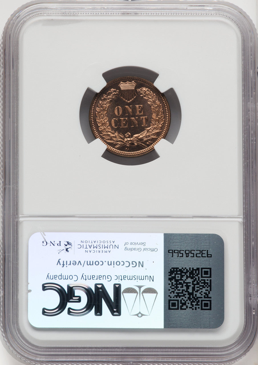 1882 1C RB Proof Indian Cent NGC PR66