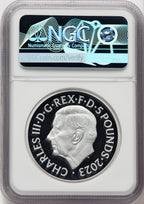 2023 2 oz G.Britian Luke Skywalker & Princess Leia NGC PR69 Ultra Cameo