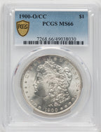 1900-O/CC Morgan Dollar PCGS MS66