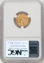 1910 $2.50 Indian Quarter Eagle NGC MS64 (768710007)