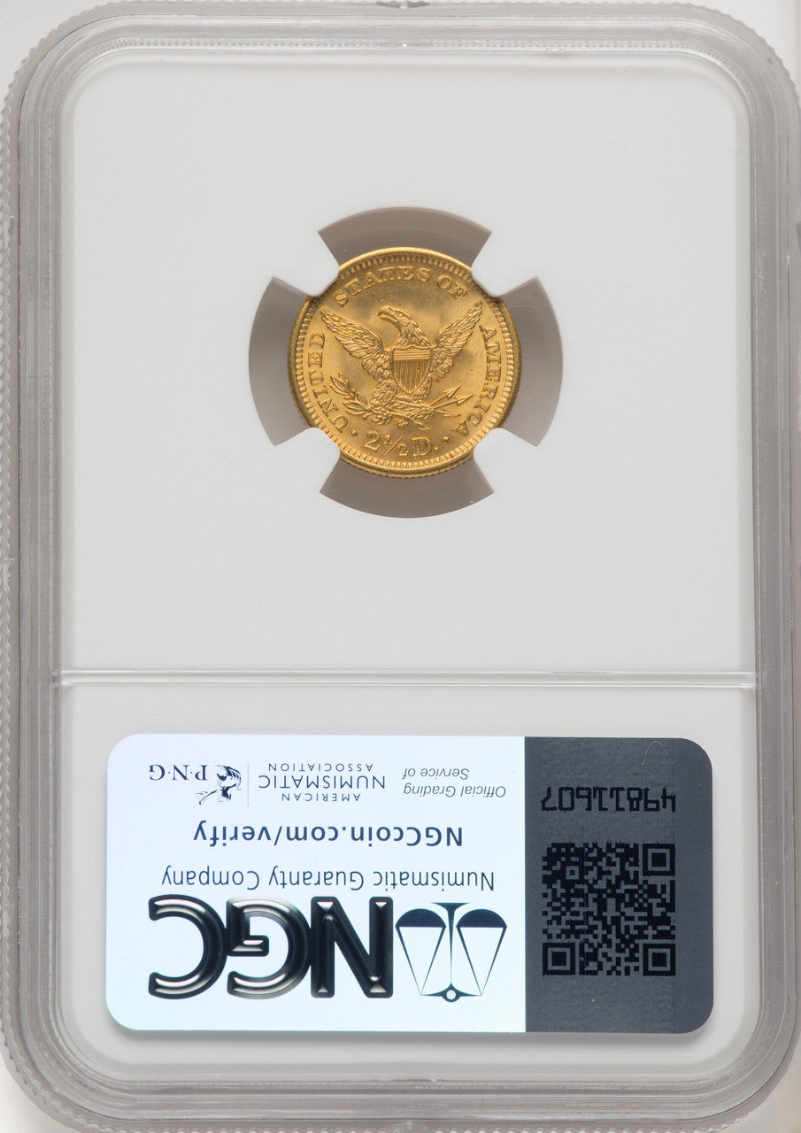 1905 $2.50 Liberty Quarter Eagle NGC MS67 (769255005)