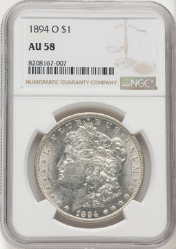 1894-O $1 Morgan Dollar NGC AU58 (769235002)
