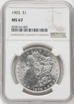 1903 $1 Morgan Dollar NGC MS67 (769230003)
