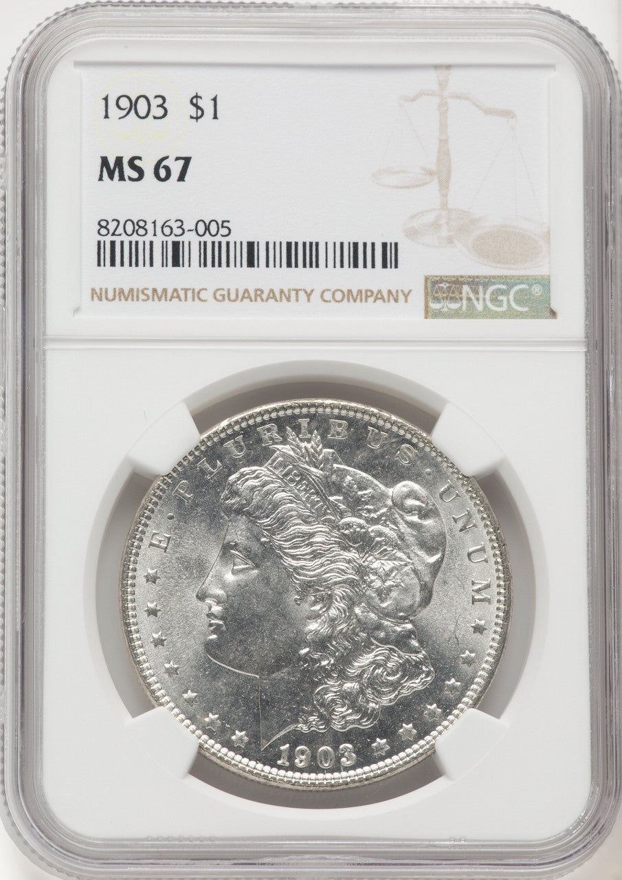 1903 $1 Morgan Dollar NGC MS67 (769230003)