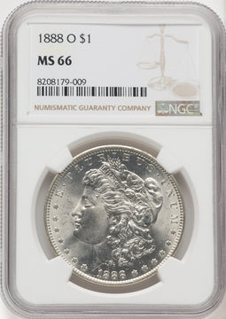1888-O Morgan Dollar NGC MS66