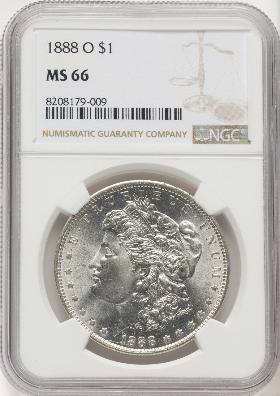 1888-O Morgan Dollar NGC MS66