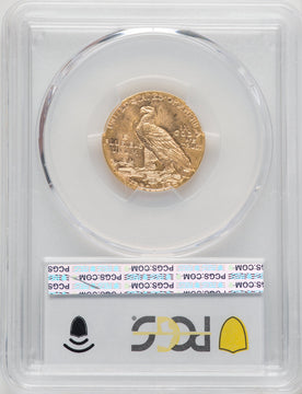 1909-D $5 CAC Indian Half Eagle PCGS MS63 (767615012)