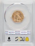 1909-D $5 CAC Indian Half Eagle PCGS MS63 (767615012)