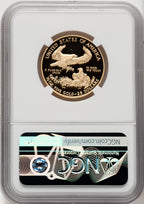2017-W 1/2 Ounce Gold Eagle NGC PF70 Reagan Label