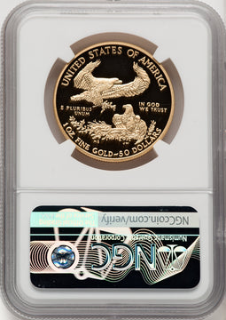 2013-W $50 One-Ounce Gold Eagle NGC PF70 (506402112)