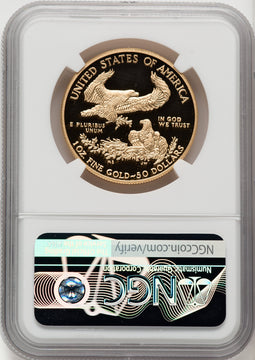 2015-W 1 oz  Gold Eagle NGC PF70 Reagan Label