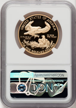 2019-W 1 oz Gold Eagle NGC PF70 Reagan Label