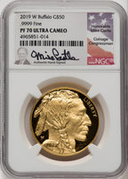 2019-W 1 Oz American Buffalo NGC PF70 Castle