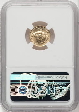 2021 $5 Tenth Ounce Gold Eagle Type Two First Strike NGC MS70 Norris Signed