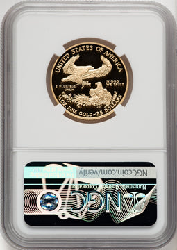 2015-W $25 Gold Eagle NGC PF70 Reagan Label