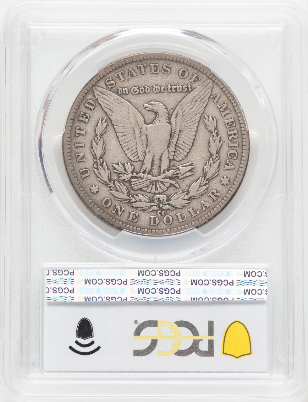 1889-CC Morgan Dollar PCGS 15