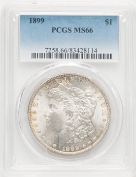 1899 Morgan Dollar PCGS MS66