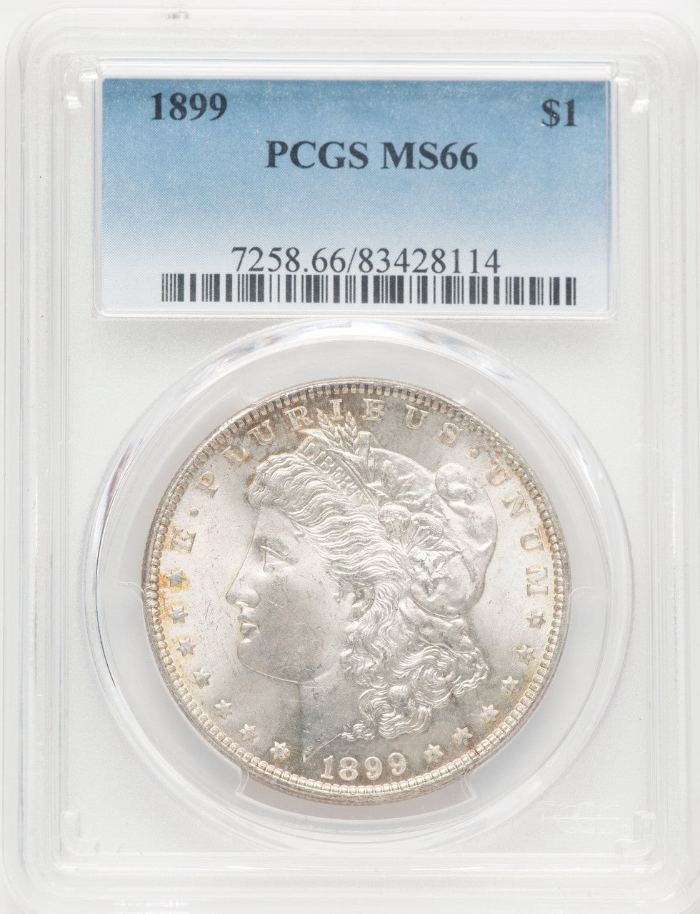 1899 Morgan Dollar PCGS MS66