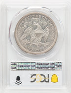 1872 Seated Dollar PCGS XF45