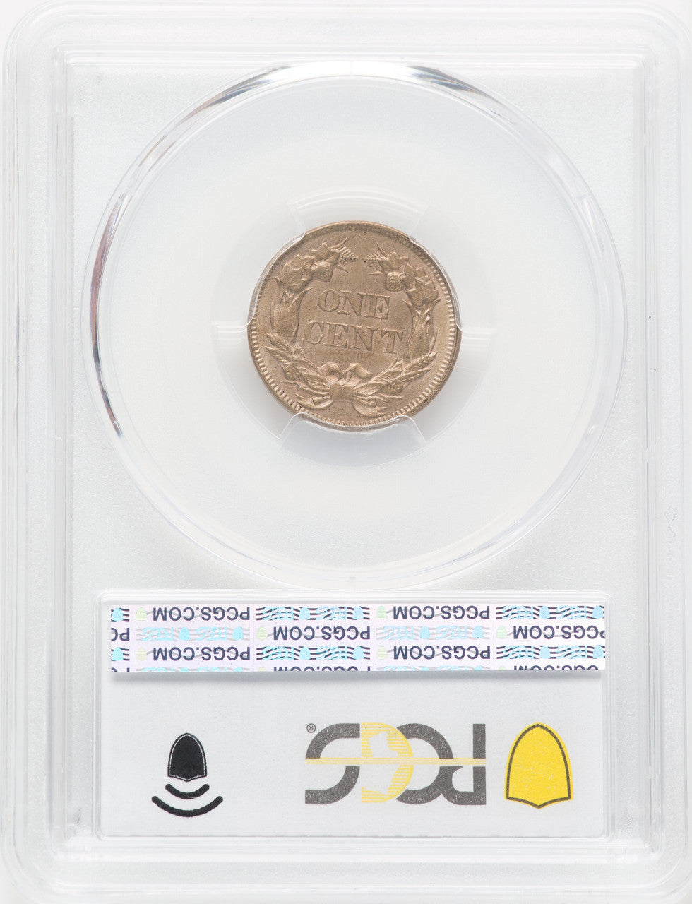 1857 1C Flying Eagle Cent PCGS AU58