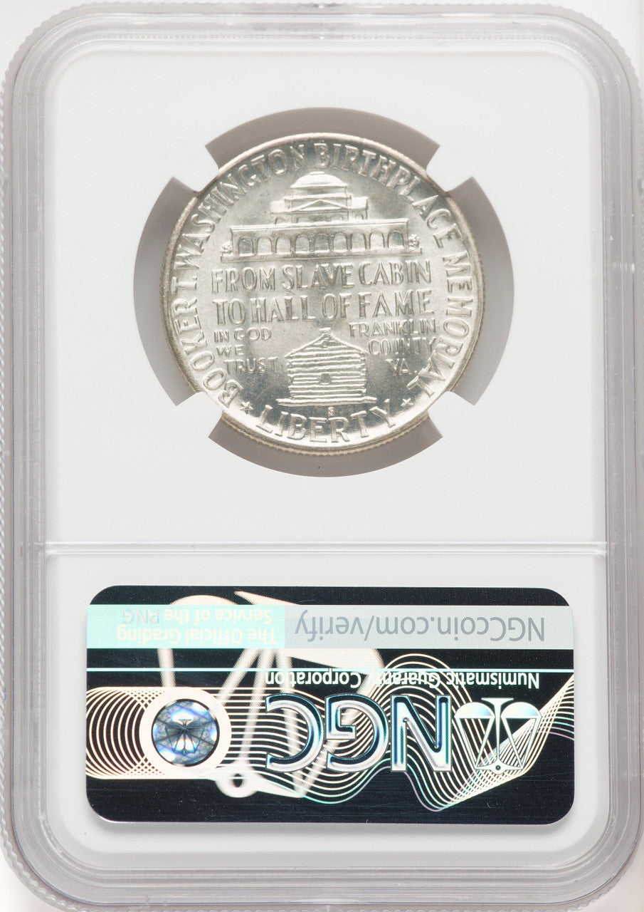 1947-S 50C Booker T. Washington Commemorative Silver NGC MS67 (769254001)