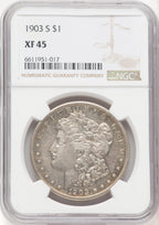 1903-S Morgan Dollar NGC XF45