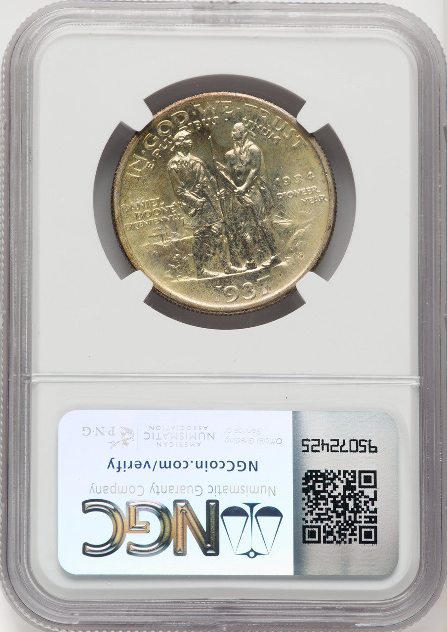 1937-S 50C Boone Commemorative Silver NGC MS67+ (769758002)