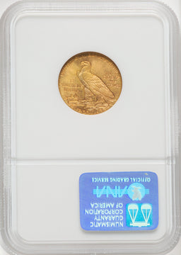 1913 $5 Indian Half Eagle NGC MS63 (769657001)