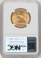 1909-D $10 Indian Eagle NGC MS62 (171424042)