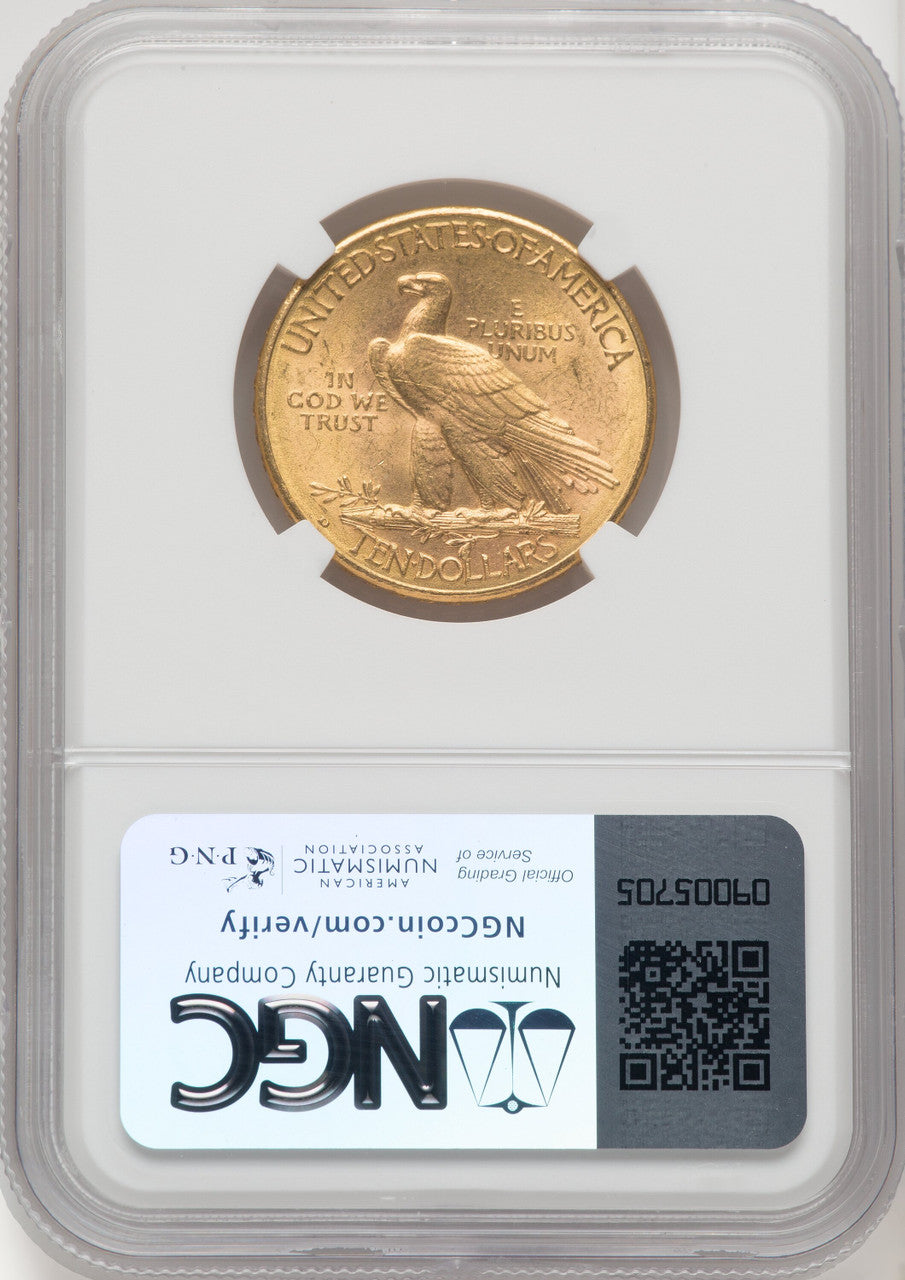 1909-D $10 Indian Eagle NGC MS62 (171424042)
