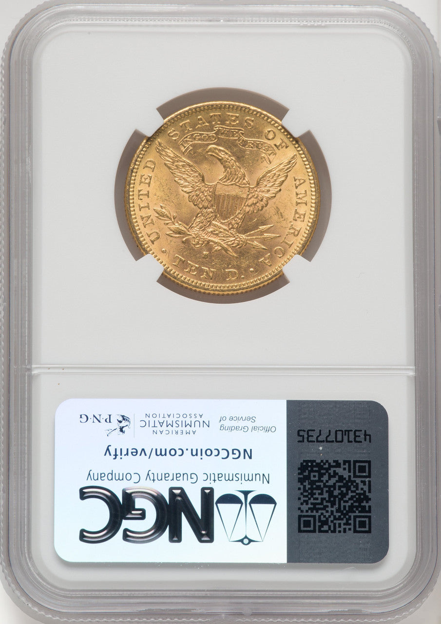 1881-S $10 Liberty Eagle NGC MS62 (572087009)