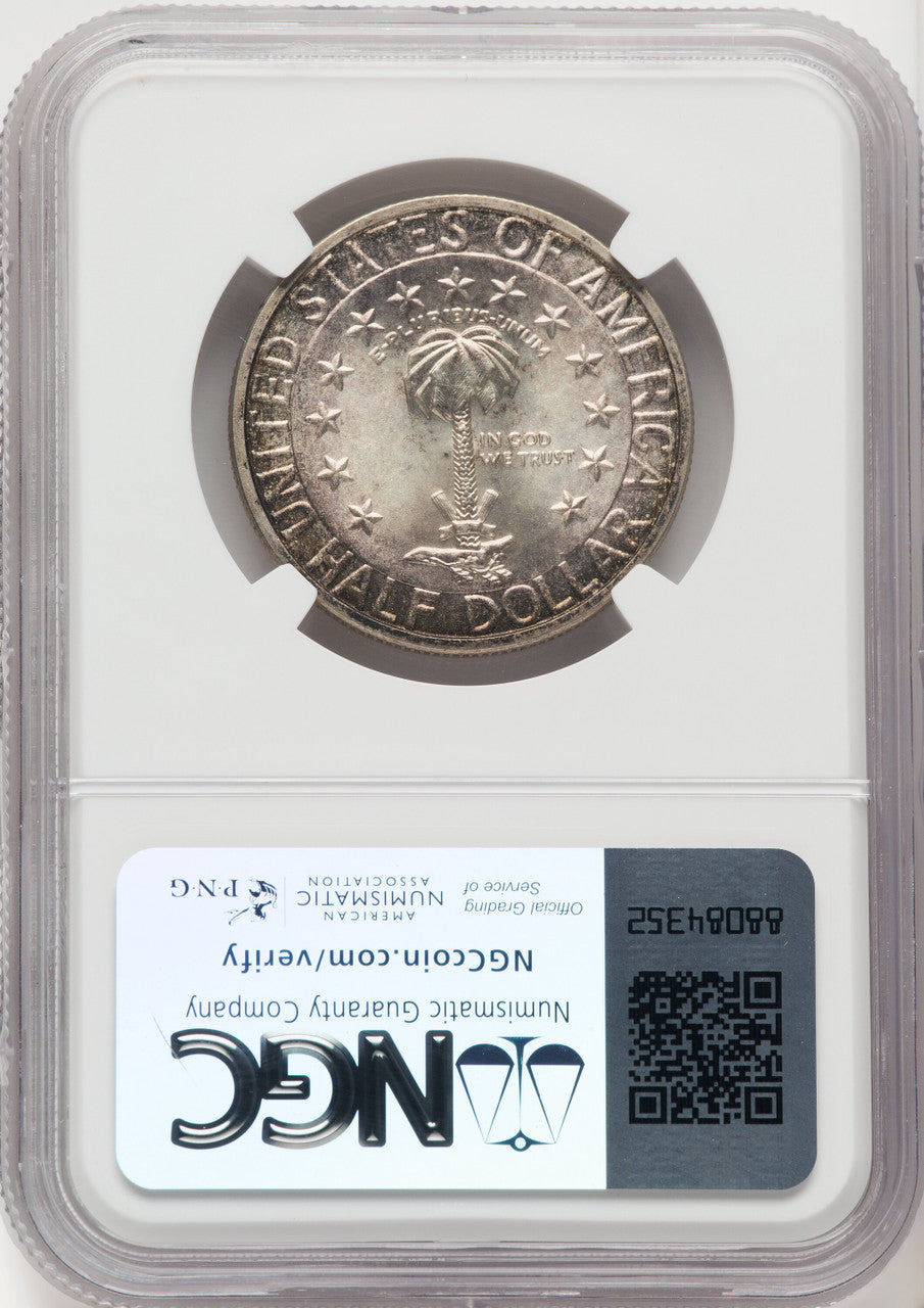 1936-D 50C Columbia Commemorative Silver NGC MS67+