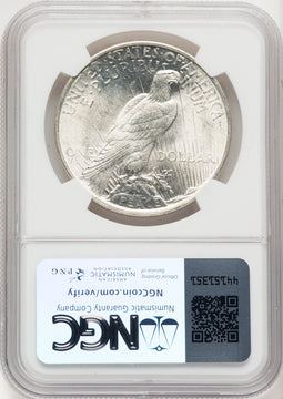 1924 CAC Peace Dollar NGC MS66+