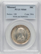 1921 50C Missouri Commemorative Silver PCGS MS64 (769772034)
