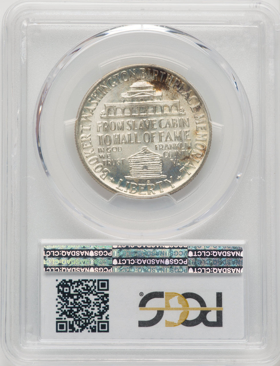 1950-D 50C Booker T. Washington Commemorative Silver PCGS MS67