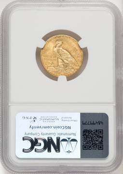 1913 $5 Indian Half Eagle NGC MS63 (177084044)