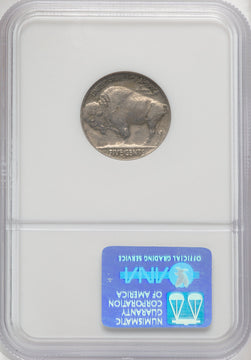 1937-D 5C Three-Legged FS-901 Buffalo Nickel NGC XF45