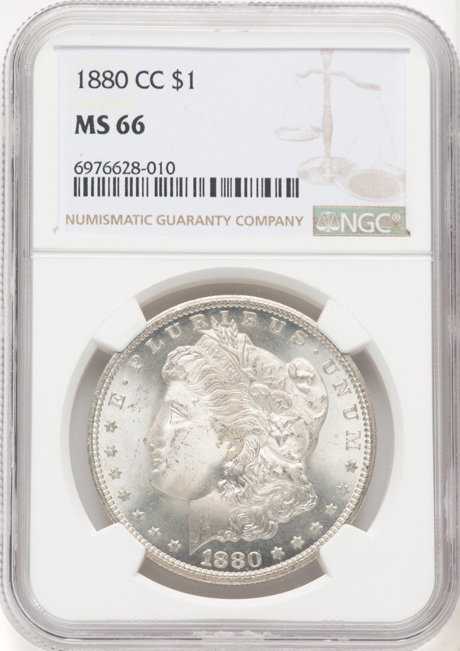 1880-CC Morgan Dollar NGC MS66