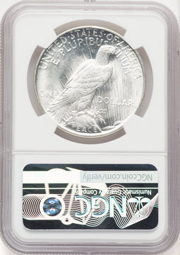 1922-D Peace Dollar NGC MS66