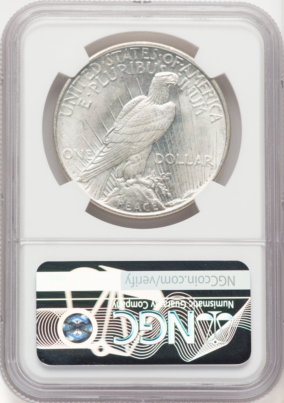 1922-D Peace Dollar NGC MS65 (519581039)