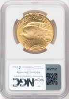 1924 $20 Saint Saint-Gaudens Double Eagle NGC MS66+ (519347012)