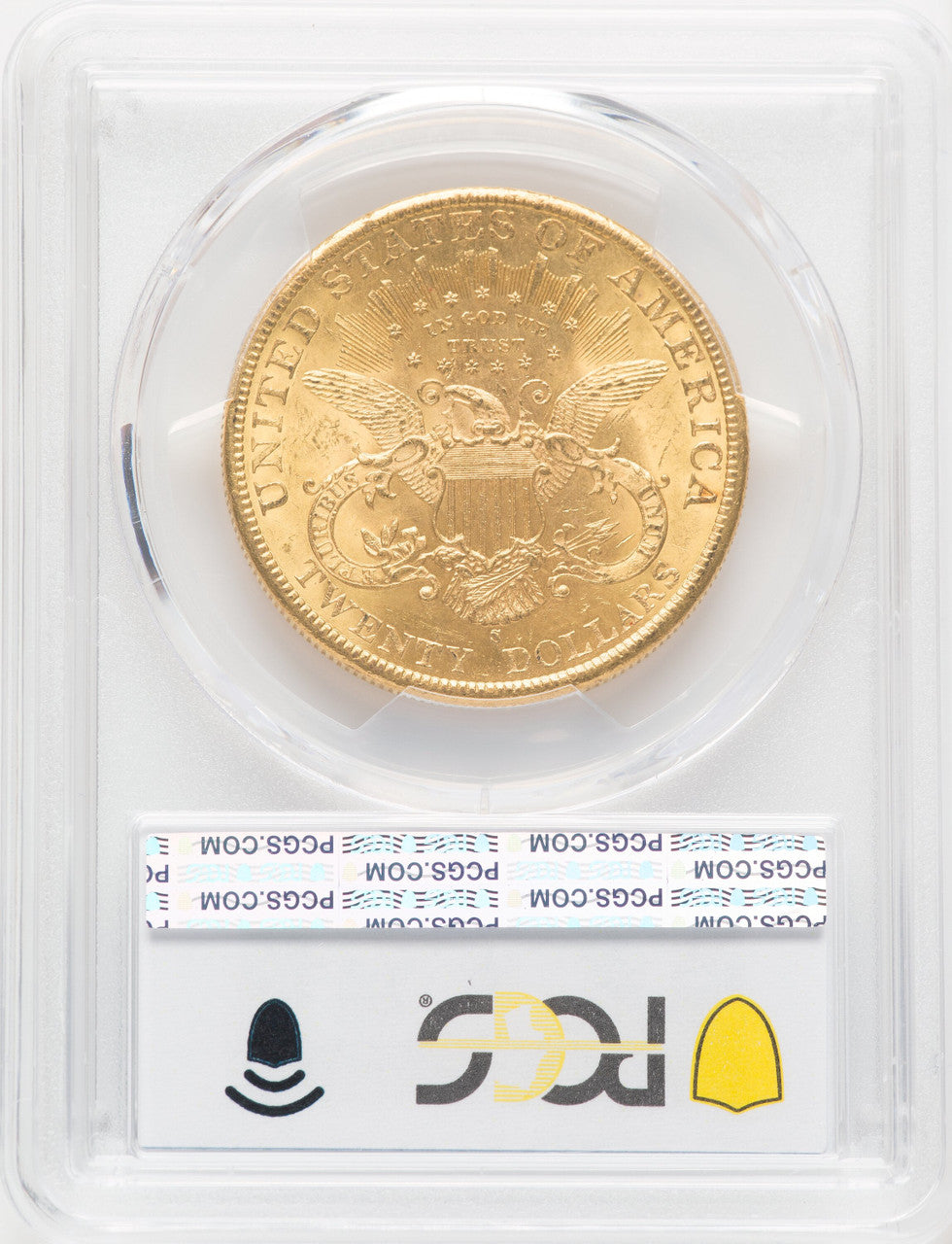 1897-S $20 Liberty Double Eagle PCGS MS63+ (518431051)