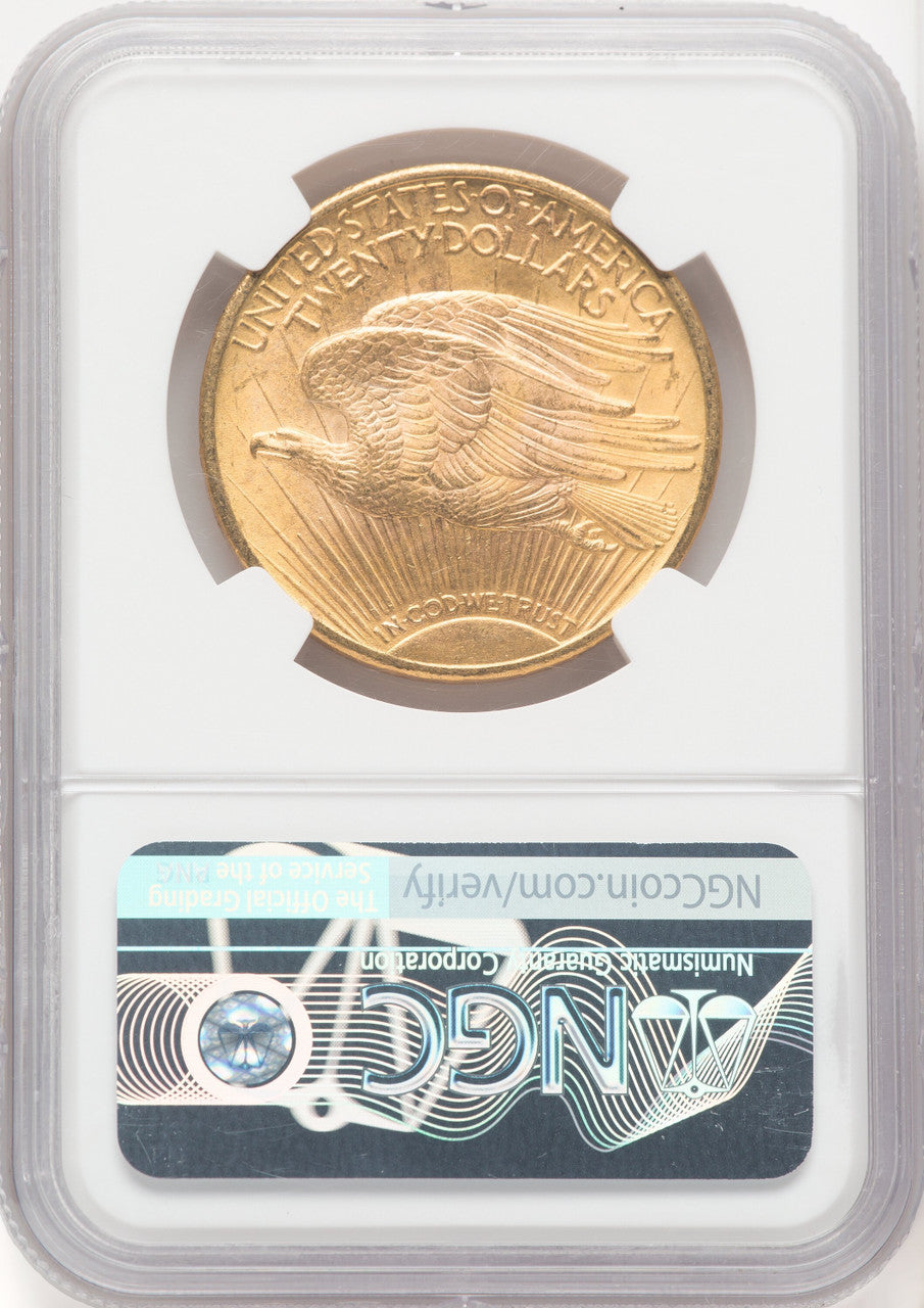 1924 $20 Saint Saint-Gaudens Double Eagle NGC MS65+ (769184009)