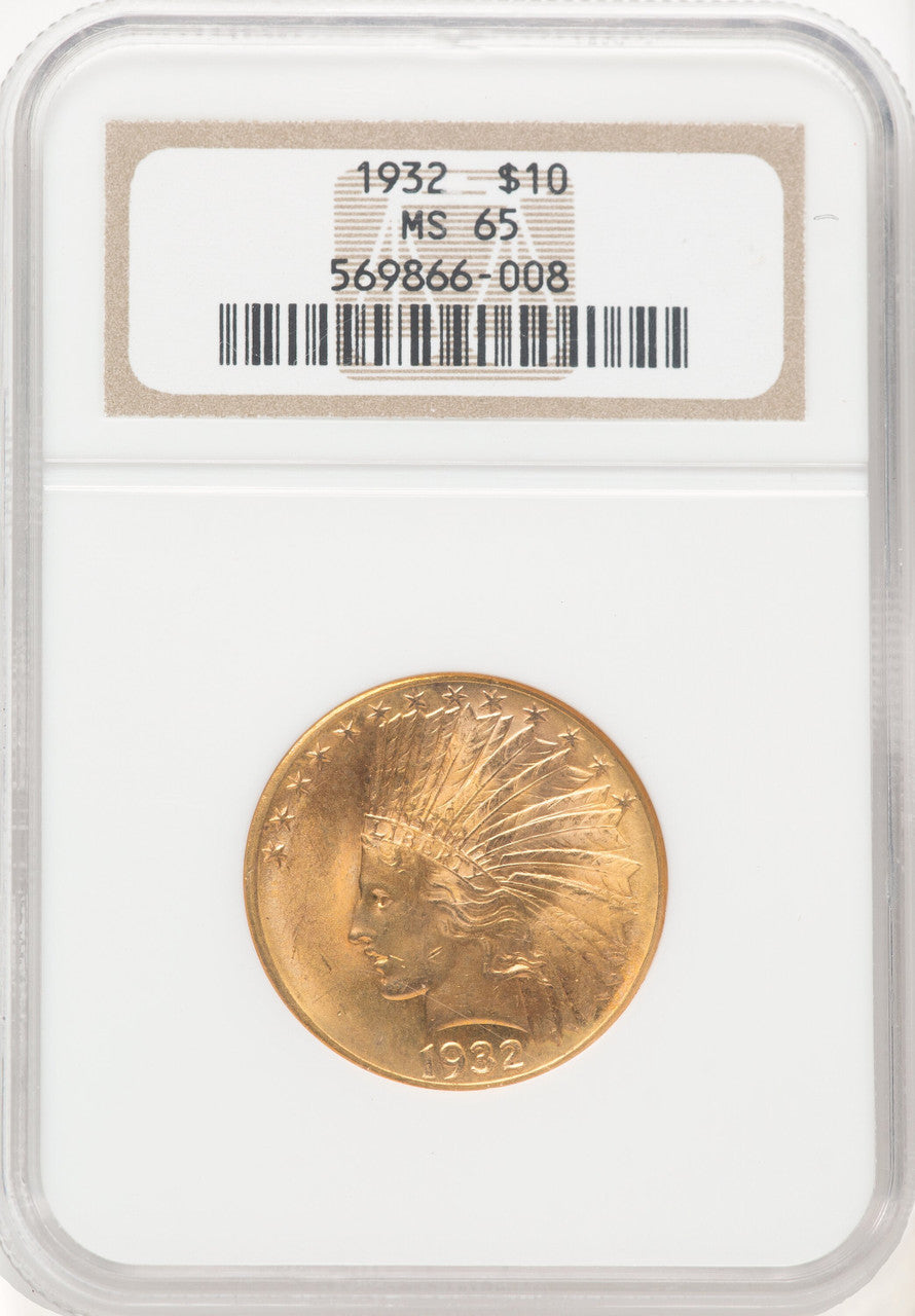 1932 $10 Indian Eagle NGC MS65 (769658038)