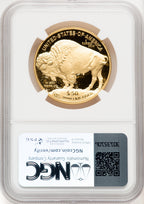 2019-W $50 One-Ounce American Buffalo .9999 Fine Gold Brown Label NGC PF70 (769567017)