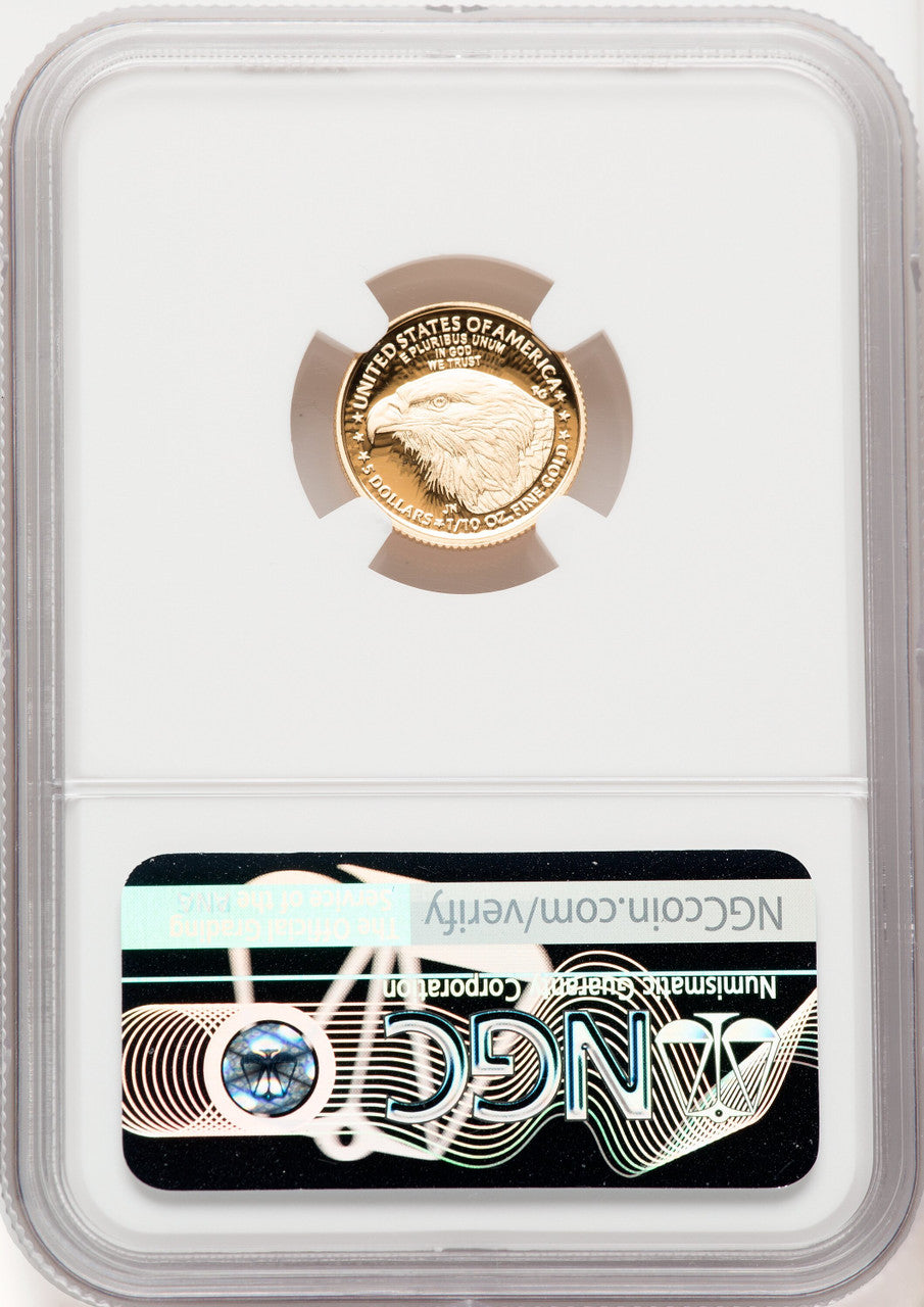 2023-W Gold American Eagle 4-Coin Set AR NGC PF70 Jennie Norris Signed