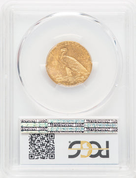 1913 $5 Indian Half Eagle PCGS MS63